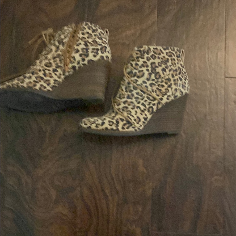 Lucky Brand Brown Wedge Shoes